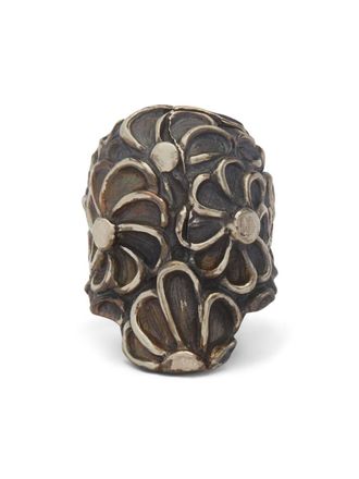 13 Lucky Monkey Shasta Grande ring - Silver