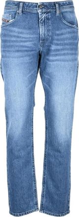 Diesel Thommer Jeans - Heren - Regular Fit Jeans - Blauw - W34 - Katoen - Jeans