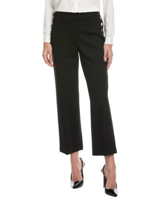 Anne Klein Petite Pull-On Sailor Wide Leg Pant