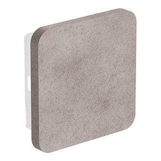 Marcel Breuer Concrete muurverlichting - 15x4.6x15cm - 4000K LED - gecoat beton - grijs gem&ecirc;leerd