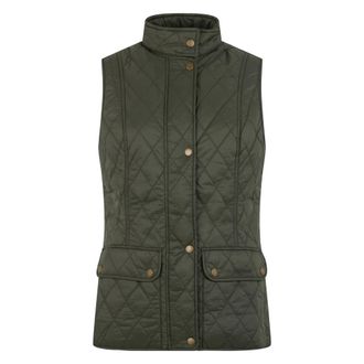 Barbour Vests, female, Green, Size: M Otterburn Quilted Gilet
