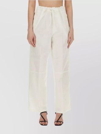 Victoria Beckham cotton wide-leg trousers