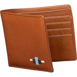 Pampeano Dinero Card Wallet in Tan/brown/cream/light Blue at Nordstrom