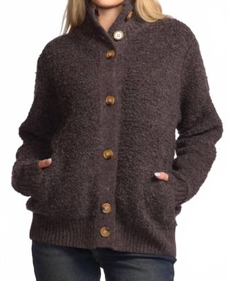 Pink Martini Dolly Sweater In Dark Grey