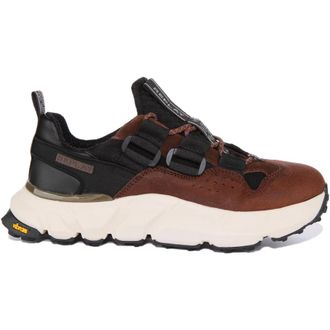 Replay Sneakers, male, Multicolor, 10 UK, Laguna Black Brown Leather Trainers