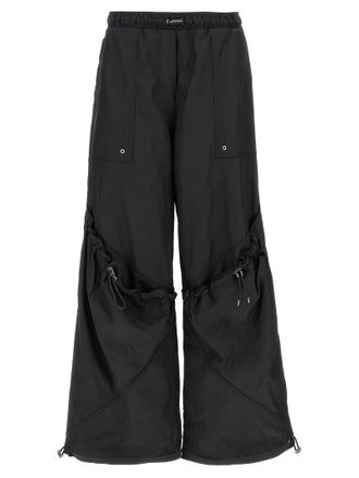 The Attico Black Polyester Casual Womens Pants