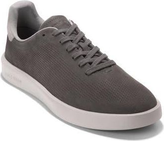 Cole Haan Grand Crosscourt Daily Laser Sneaker in Raven Nubuck /Quiet Shade at Nordstrom Rack, Size 10.5