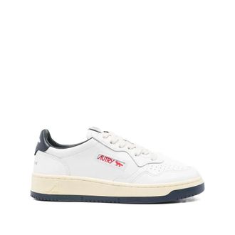Autry Medalist Low - Dames - Sneakers - Wit - 36 EU - Katoen - Schoenen