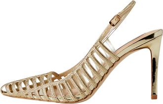 Steve Madden Womens Steve Madden Carleigh Gold Glitter CARL24S1