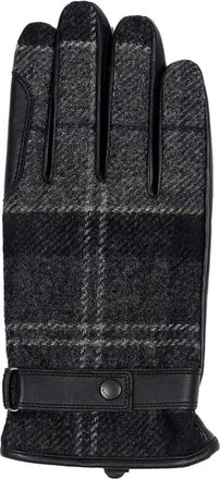 Barbour Newbrough Handschoen Waterdichte Wol Leren Handschoenen - Heren - Handschoenen - Zwart - L - Wol - Accessoires