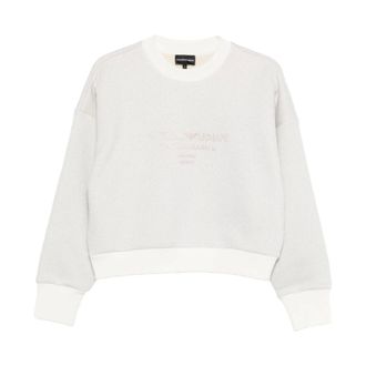 Emporio Armani Mujer, Sudaderas, Blanco, Talla: XS