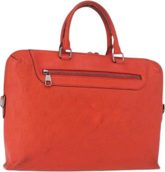 Louis Vuitton Pre-owned Handbags, female, Orange, Size: ONE SIZE Pre-owned Vintage Handbag