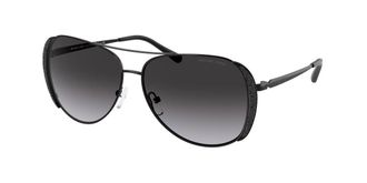 Michael Kors MK1082 CHELSEA GLAM 10618G Womens Sunglasses Black Size 58