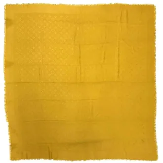 Louis Vuitton Pre-owned Stole - unisex - Louis Vuitton Vintage - Vintage Scarves - Yellow - ONE SIZE - Pre-owned