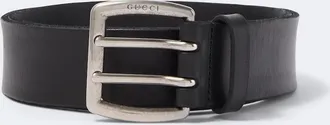 Gucci Cintur&oacute;n de piel con logo