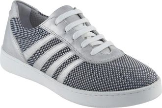 David Tate Cascade Sneakers Womens Silver Low Top Lifestyle Shoes HTAT1270
