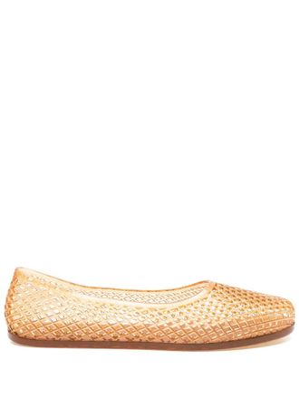 Ancient Greek Sandals Iro ballet flats - women - Rubber/Rubber/Rubber - 37 - Brown