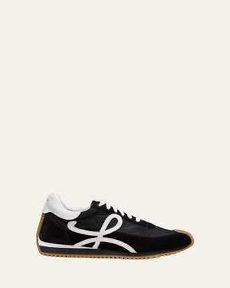 Loewe Mens Flow Retro Runner Sneakers