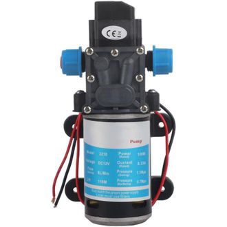 OEM Bomba De Agua De 12 V Cc Y 100 W - Presi&oacute;n De 160 Psi - Caudal De 8 L/min - Altura De Elevaci&oacute;n De 70 Metros - Autocebante Para L&iacute;quidos Limpios - 160