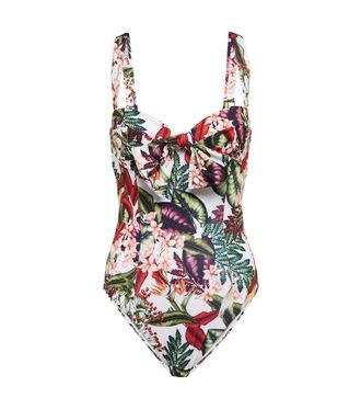 Alexandra Miro Clara printed swimsuit