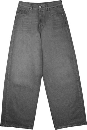 Nine In The Morning Jeans, Dames, Grijs, W27, Gea Overcarrot Glitter Jeans