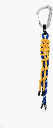 Dsquared2 Two-Tone Fabric Keyring with Maxi Carabiner size Unica