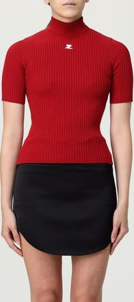 Courr&egrave;ges Top COURR&Egrave;GES Woman color Red