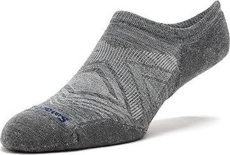 Smartwool Run Targeted Cushion No Show Socks Mens Thigh High Socks Shoes Medium Gray : XL (Mens Shoe 12-14.5), Merino/Nylon/Wool