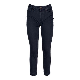 Don the Fuller Dames, Jeans, Zwart, Maat: W29 Leer