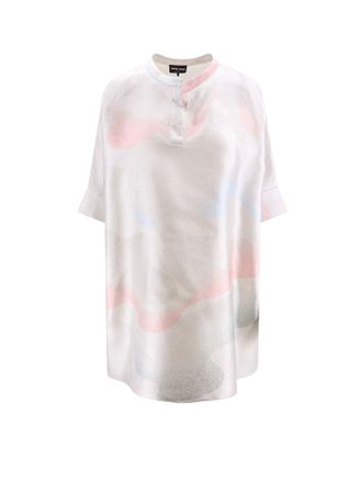 Giorgio Armani Oversize Silk Shirt-Donna
