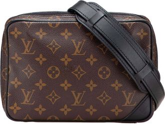 Louis Vuitton Black Monogram Canvas Utility Front (Authentic Pre-Loved)