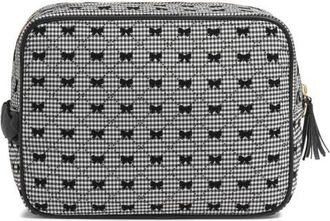 Stoney Clover Lane Large Nylon Pouch in Tweed Bow at Nordstrom