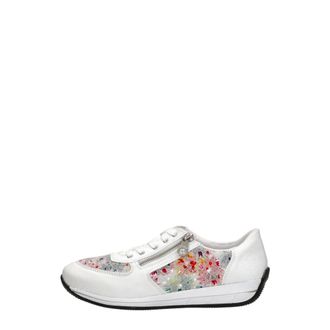 Rieker Schoenen, Dames, Wit, 36 EU, Veterschoenen Laag