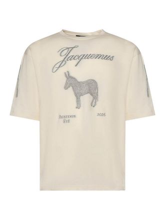 Jacquemus Ne Cotton Jersey T-Shirt