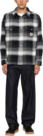 Carhartt Work in Progress Esterson Shirt - Heren - Casual Overhemden - Blauw - M - Katoen - Overhemden