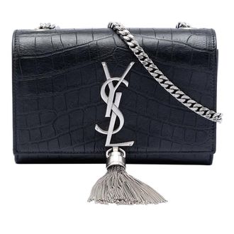 Saint Laurent Pre-owned Saint Laurent Small Embossed Kate Tassel Crossbody Bag Ladies L2BSH4RLBNUNJQOY