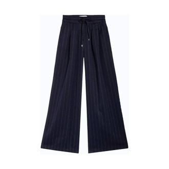 Ermanno Scervino Pantaloni a palazzo - - Trousers - Donna - Blu - S