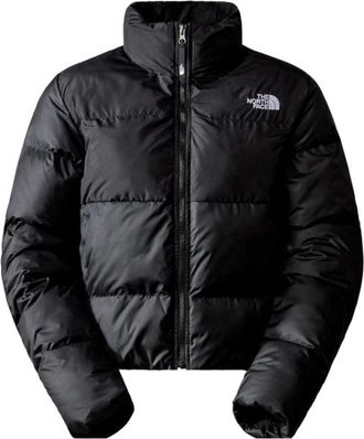 The North Face Retro Moderne Korte Jas - Dames - Ski Jassen - Zwart - M - Fitness