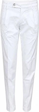 Re-hash Mucha Chinos - Heren - Slim Fit Broeken - Wit - W31 - Katoen - Broeken