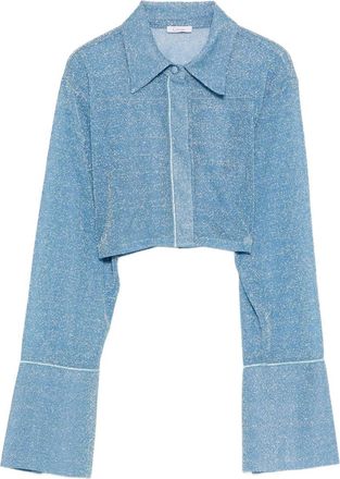 Oséree Lumiere Cropped Shirt Clothing