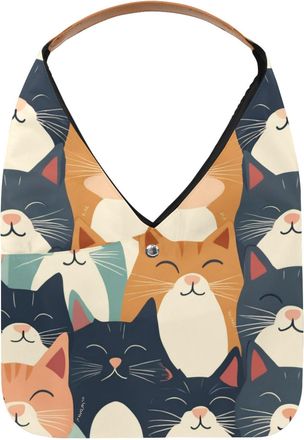 Generic (name) Reusable Lightweight Grocery Bags - Foldable Into Compact Pouch, Washable & Sturdy, Multipurpose For Shopping and Travel