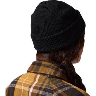 Backcountry Capra Rolled Beanie in Black at Nordstrom