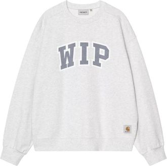 Carhartt Work in Progress Light Grey Logo Sweatshirt