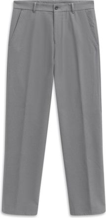 Bugatti Chinohose BUGATTI Cozy Times, Herren, Gr. 33, L&auml;nge 34, grau (240, grau), 68% Polyester, 28% Viskose, 4% Elasthan, unifarben, gerade, unten schmal, Ho