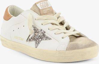 Golden Goose Womens Sneakers Super-Star White Leather Trainers
