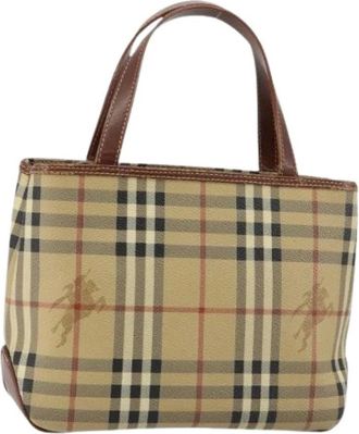 Burberry Pre-owned Mini Bags, female, Beige, Size: ONE SIZE Pre-owned Mini Bag