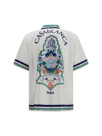 Casablanca Hotel Casablanca Crest Shirt - White