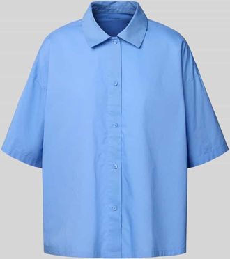 Calvin Klein Underwear Pyjama-Oberteil mit durchgehender Knopfleiste in Bleu, Gr&ouml;&szlig;e XS