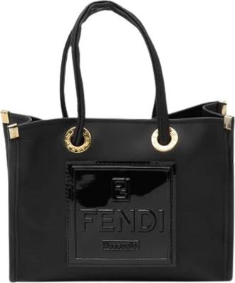 Fendi Pre-owned Tote Bags, female, Black, Size: ONE SIZE Pre-owned Vintage Tote Bag