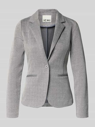 Ichi Blazer mit Reverskragen Modell KATE in Hellgrau, Gr&ouml;&szlig;e M